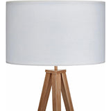 Romanza 61.81" Postmodern Tripod Floor Lamp with Drum Shade
