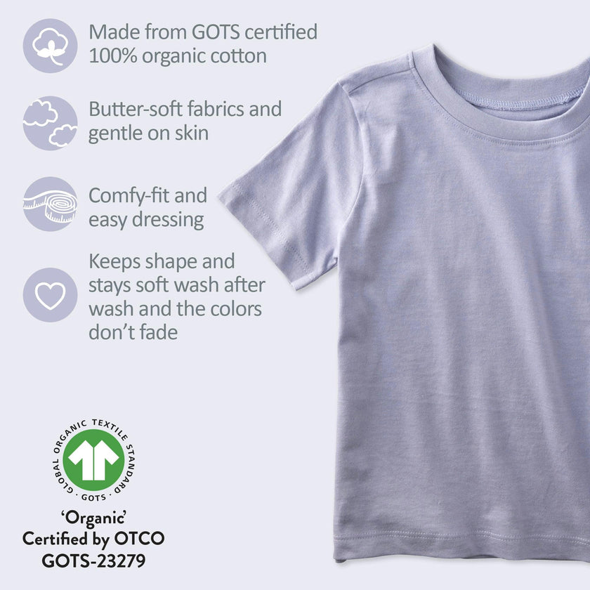 TAYLOR 5-Pack Toddler Short Sleeve T-Shirts