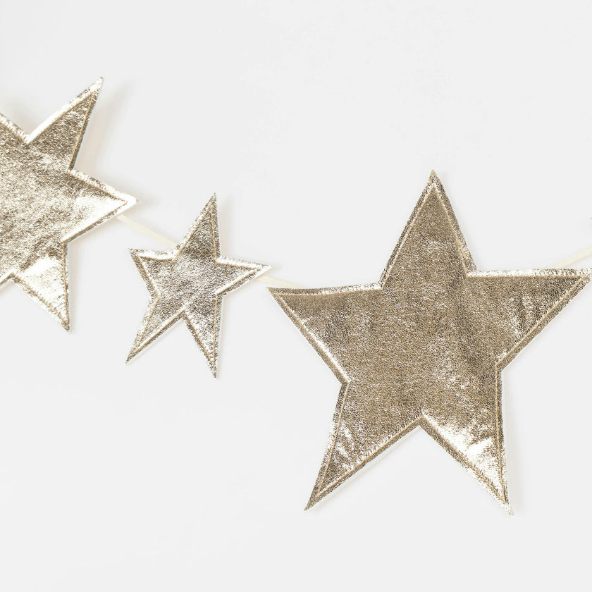 Fabric Star Garland