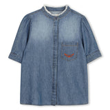 ZADIG & VOLTAIRE Soft Chambray Shirt - Denim Blue