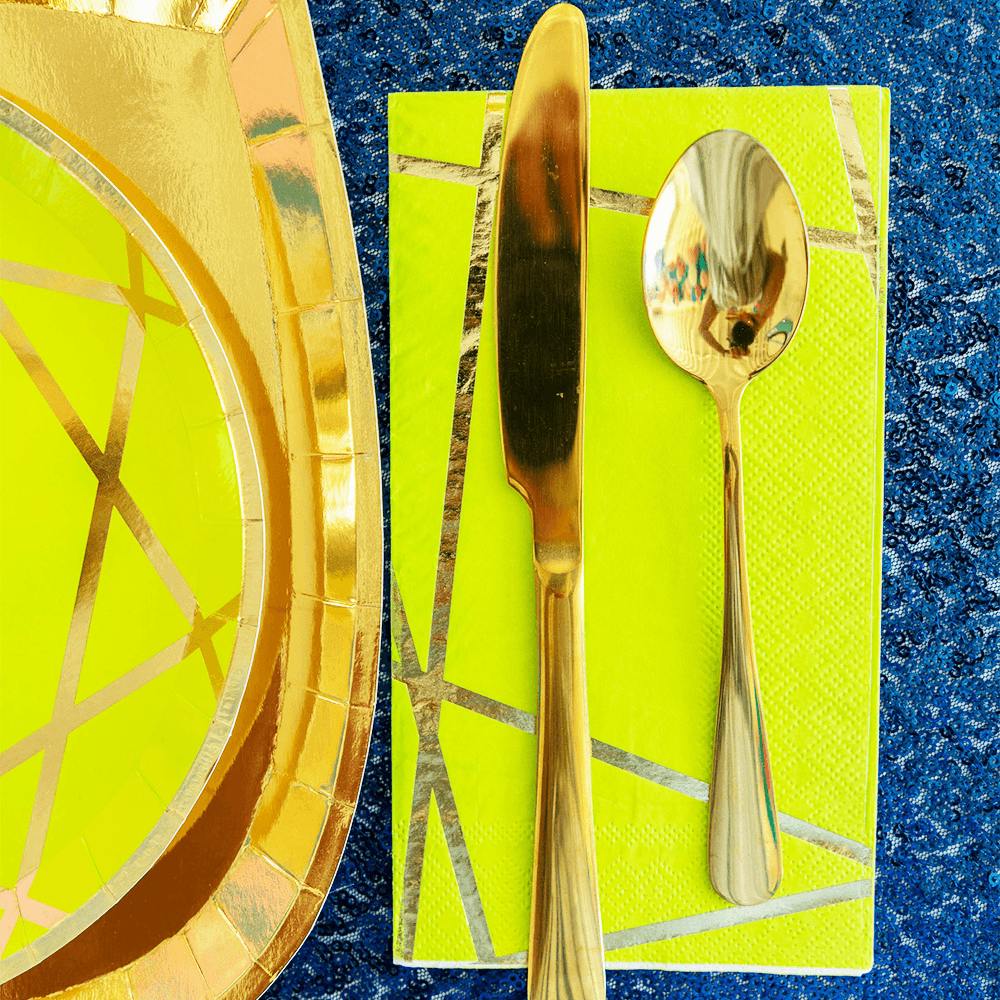 Chartreuse Enchanté Guest Napkins
