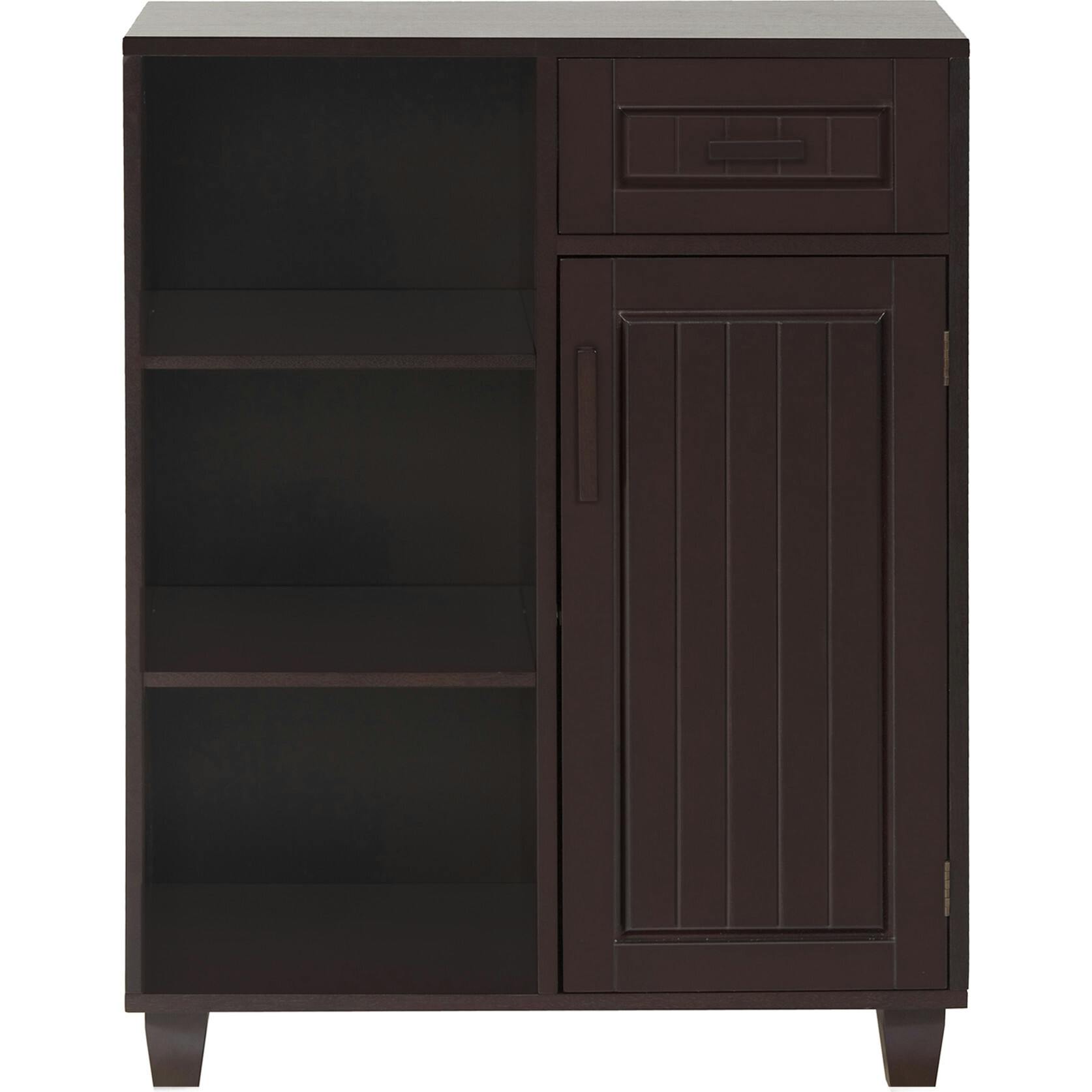 Catalina Wooden Floor Cabinet with Storage Drawer