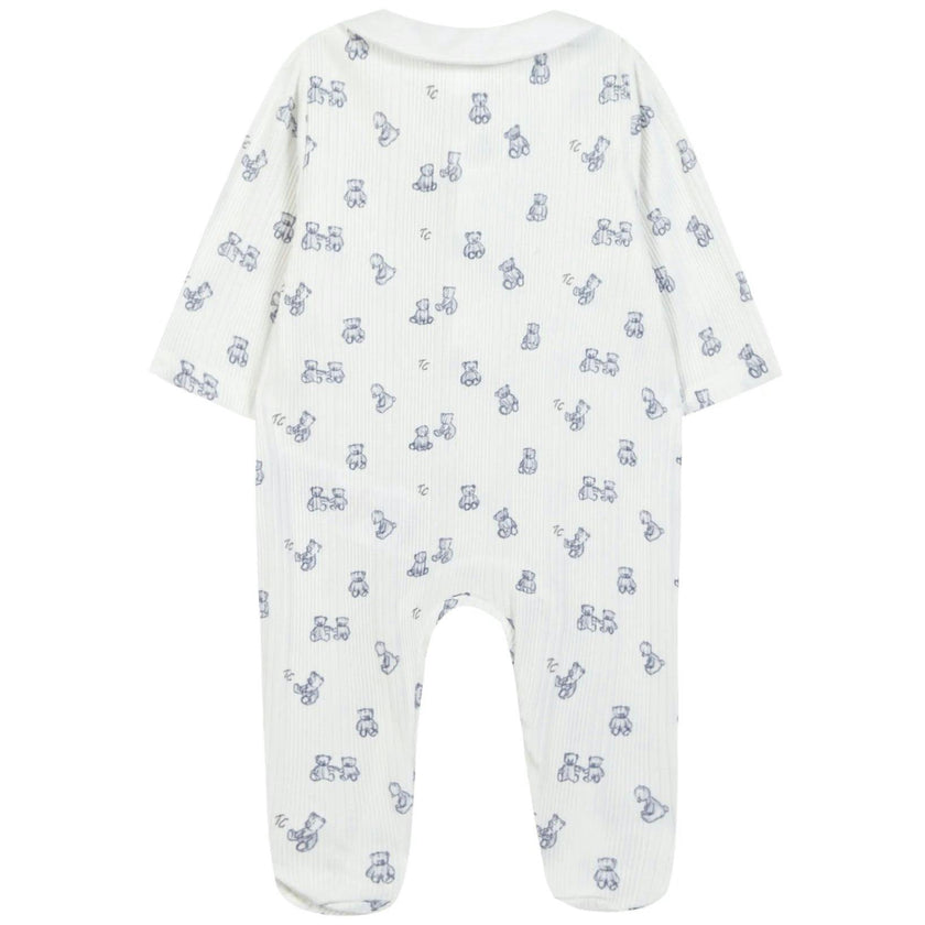 TARTINE ET CHOCOLAT Teddy Pajamas - Nacre