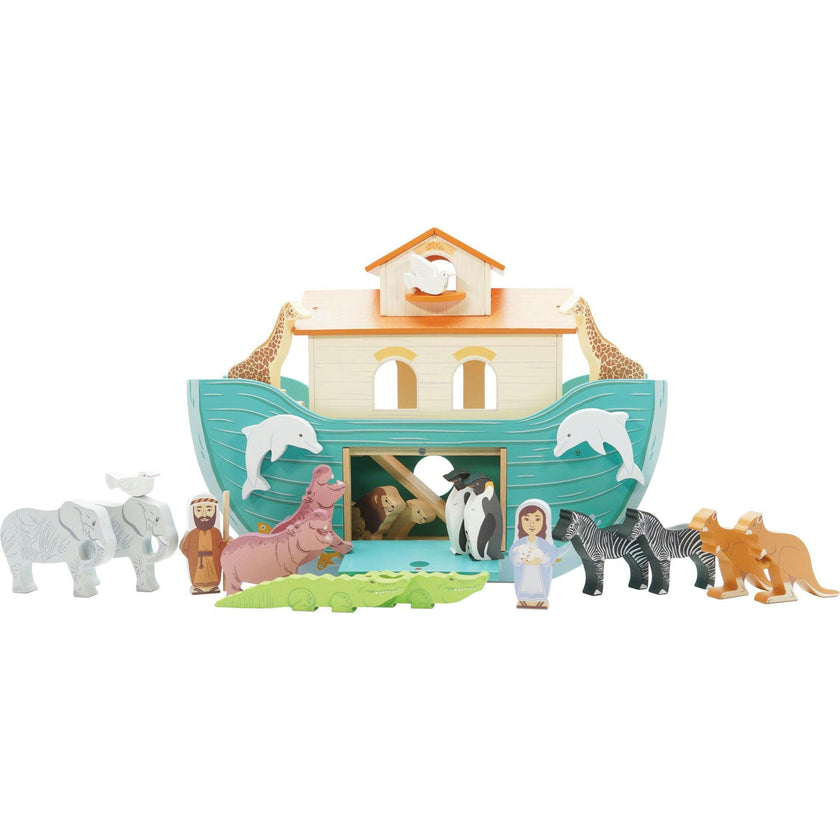Noah's Great Wooden Ark & Animals