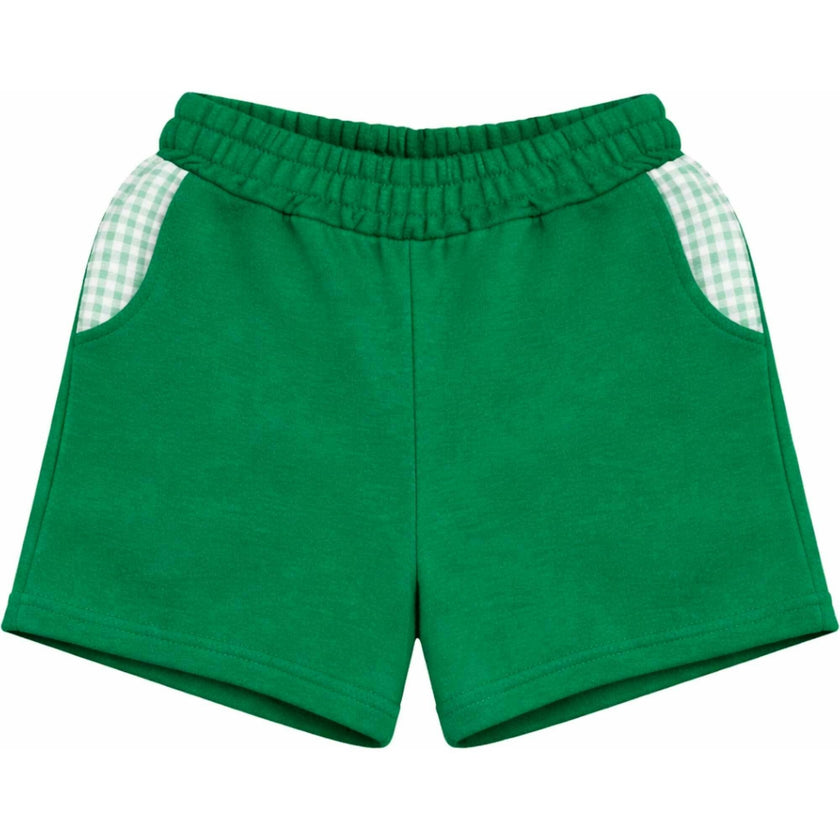 The Seersucker Pocket Short - Green