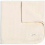 Brushed Back Pointelle Swaddle Blanket