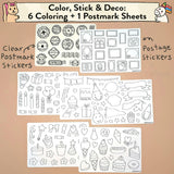 Happy Birthday Card & Sticker Kit