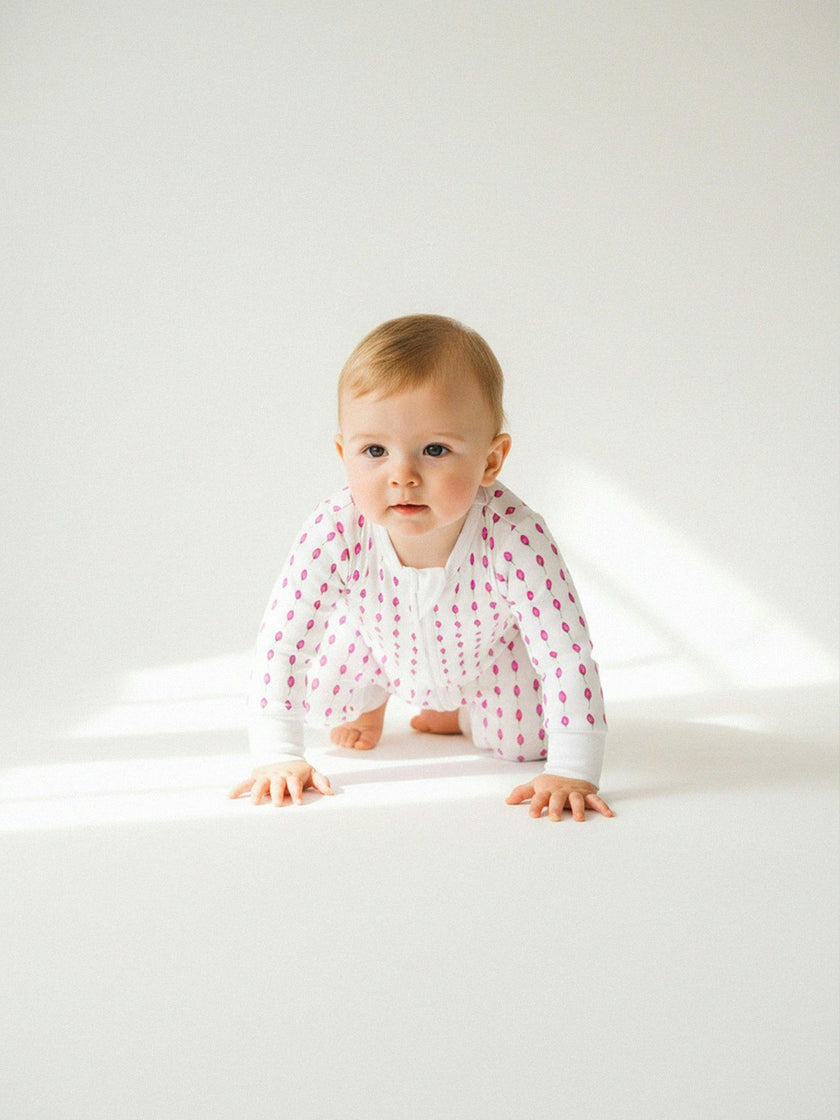 Babygrow Romper - Lotus Bud