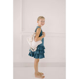 Eloise Quilted Backpack in Vintage Petite Blue
