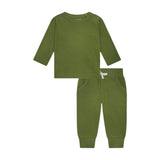 Ribbed Pajama Set