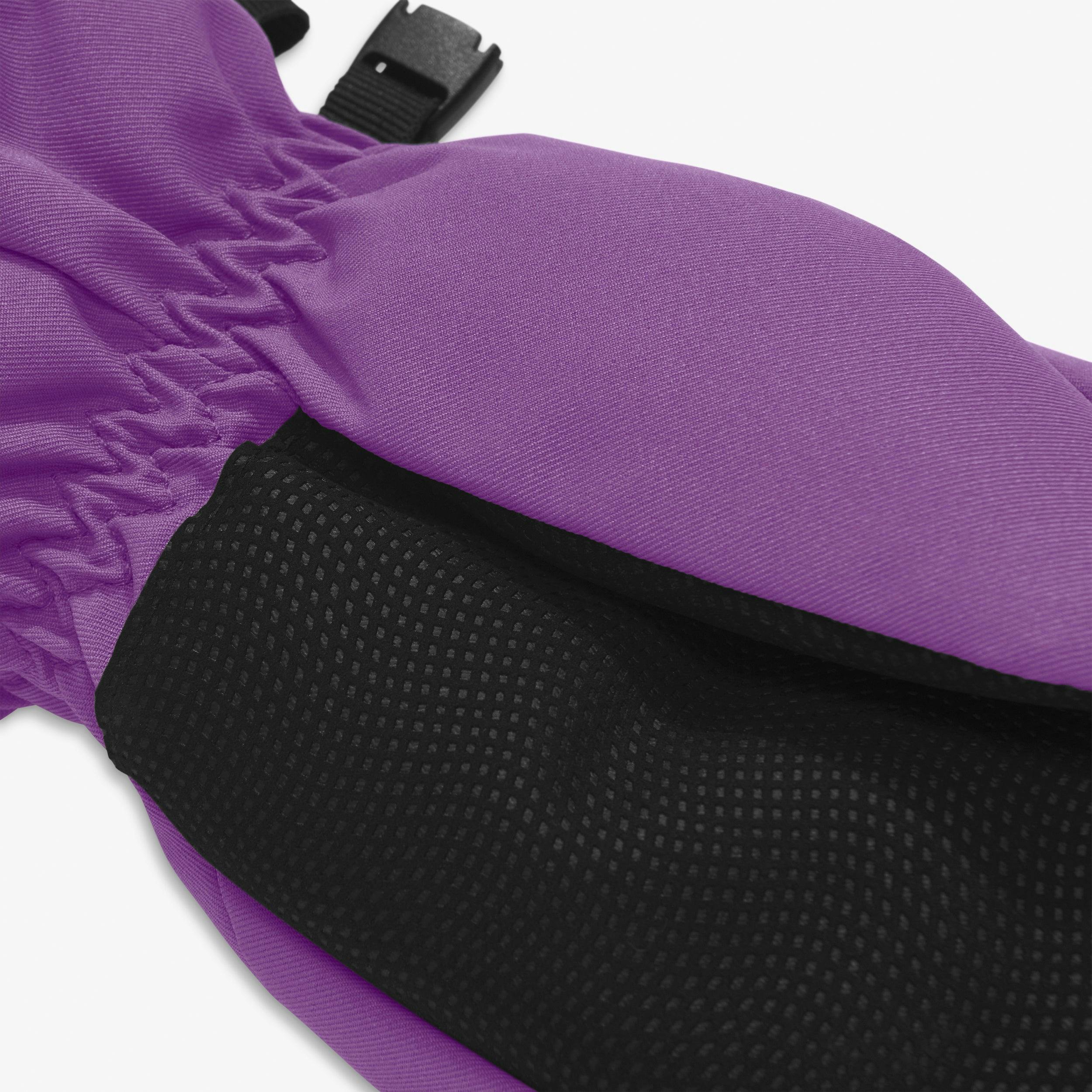 Kids weatherproof puffer mittens