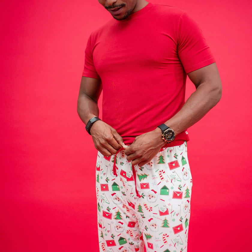 Dear Santa Men's Jogger Pajama