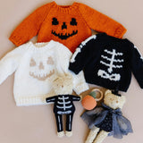 Jack-O-Lantern Sweater - Cream
