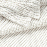 Chunky Knit Throw Blanket