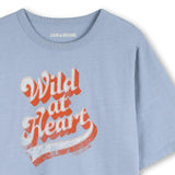 ZADIG & VOLTAIRE Wild at Heart T-Shirt - Pale Blue