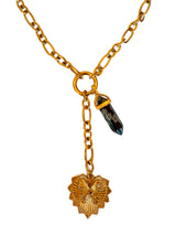 LIMITED EDITION LOVE & CRYSTAL CHARM NECKLACE