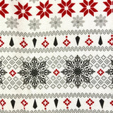 Matching Family Jammies Christmas Pajamas - Nordic Fair Isle Ivory