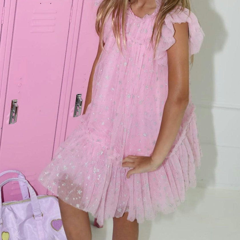 Shimmer Stars Tulle Dress