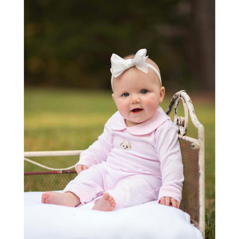 Spotted Girl Pima Playsuit