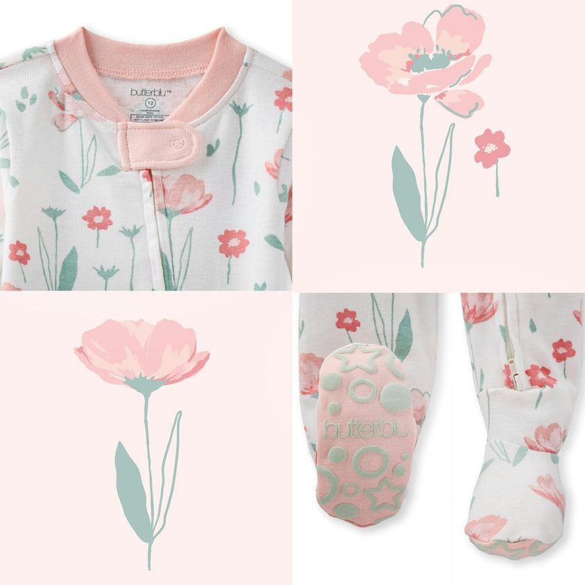 CRUZ Snug Fit Footed Sleeper