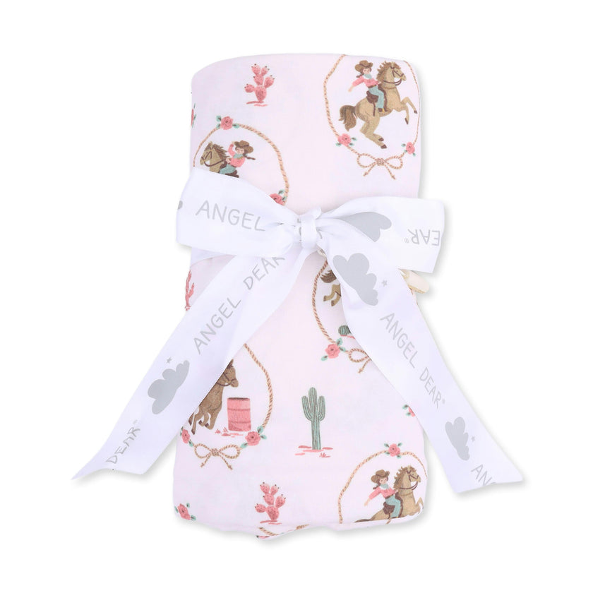 Cowgirl Cameos - Swaddle Blanket
