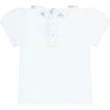 Blue Heart Print Tee
