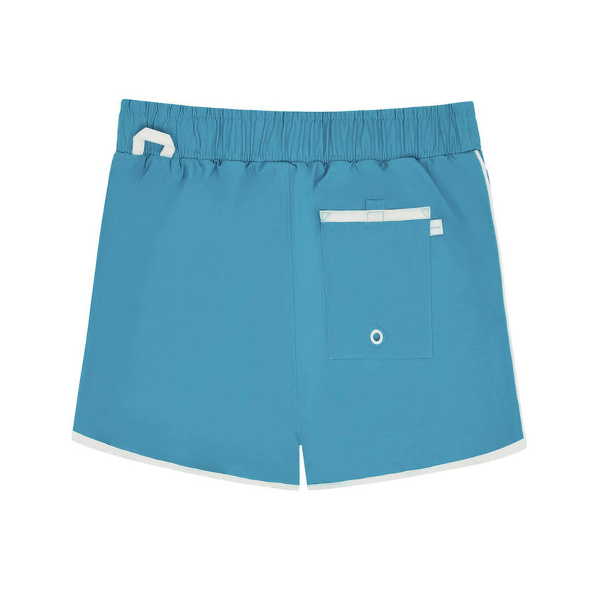 boys cerulean blue board short