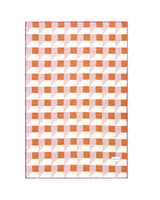 Blanket CUBICS Pink / Carrot Print 4.25 x 6.5ft