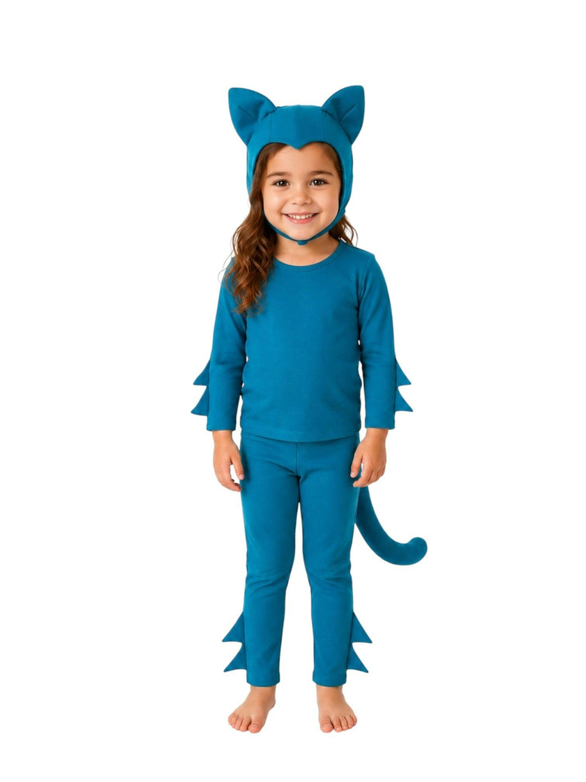 Blue Cat Halloween Costume