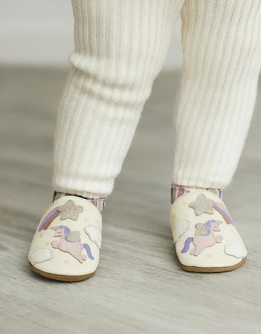 Born To Shine Ivory Soft Sole