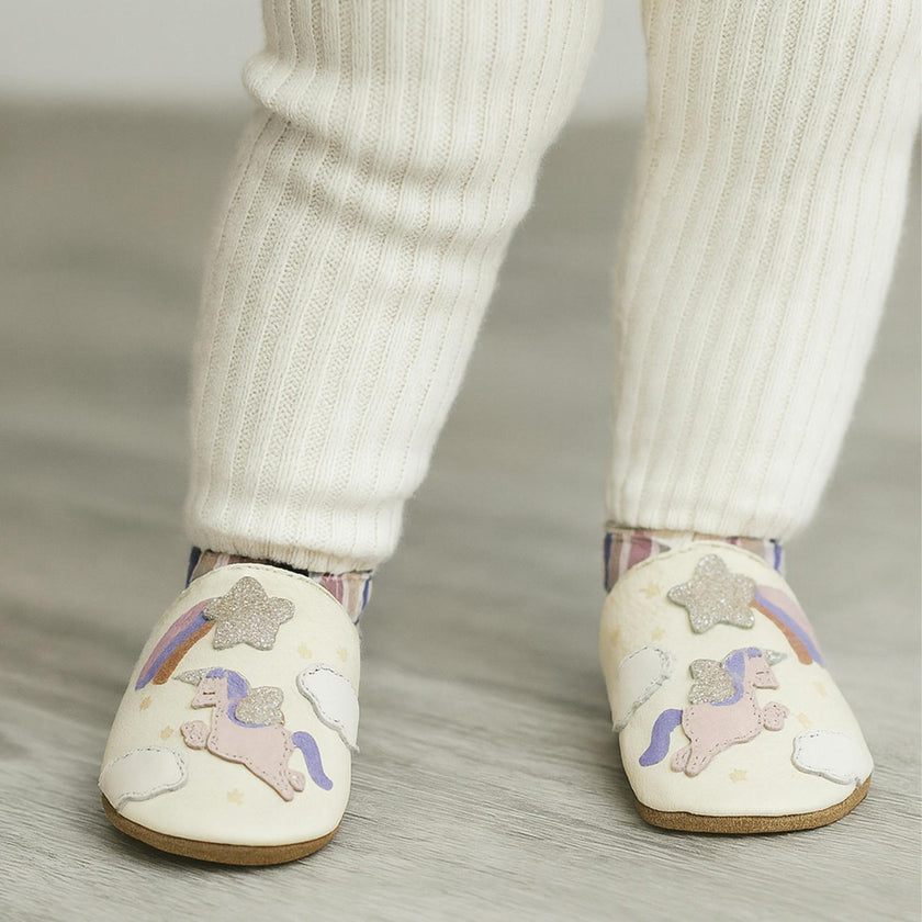 Born To Shine Ivory Soft Sole