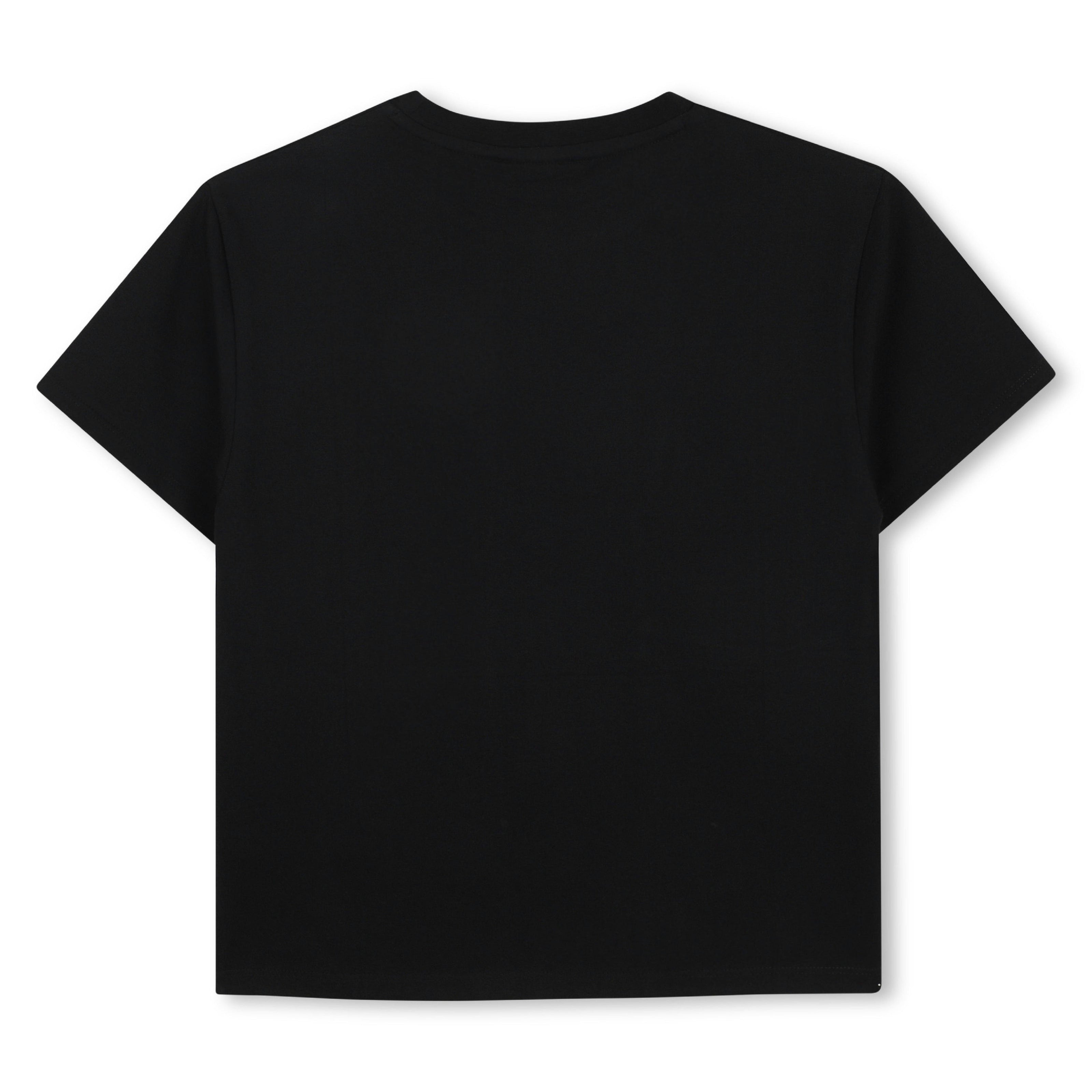 Black Paris Logo T-shirt