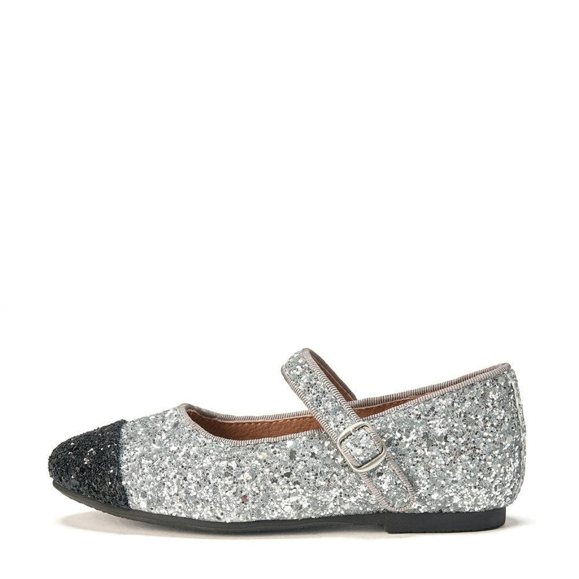 Bebe Glitter Mary Janes