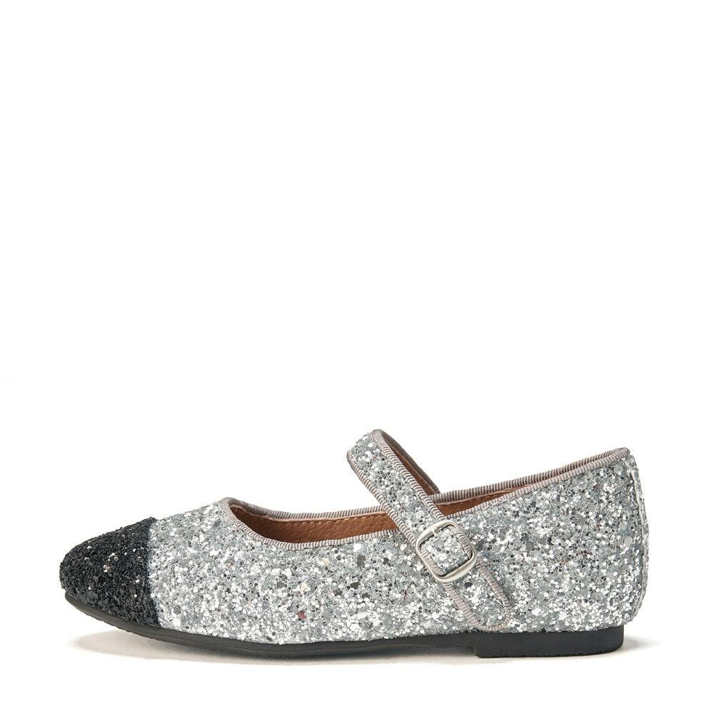 Bebe Glitter Mary Janes