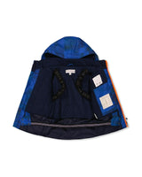 Two Piece Play Snowsuit Navy Blue and Orange with Blue Pants