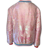 Sequin Quilted Bomber