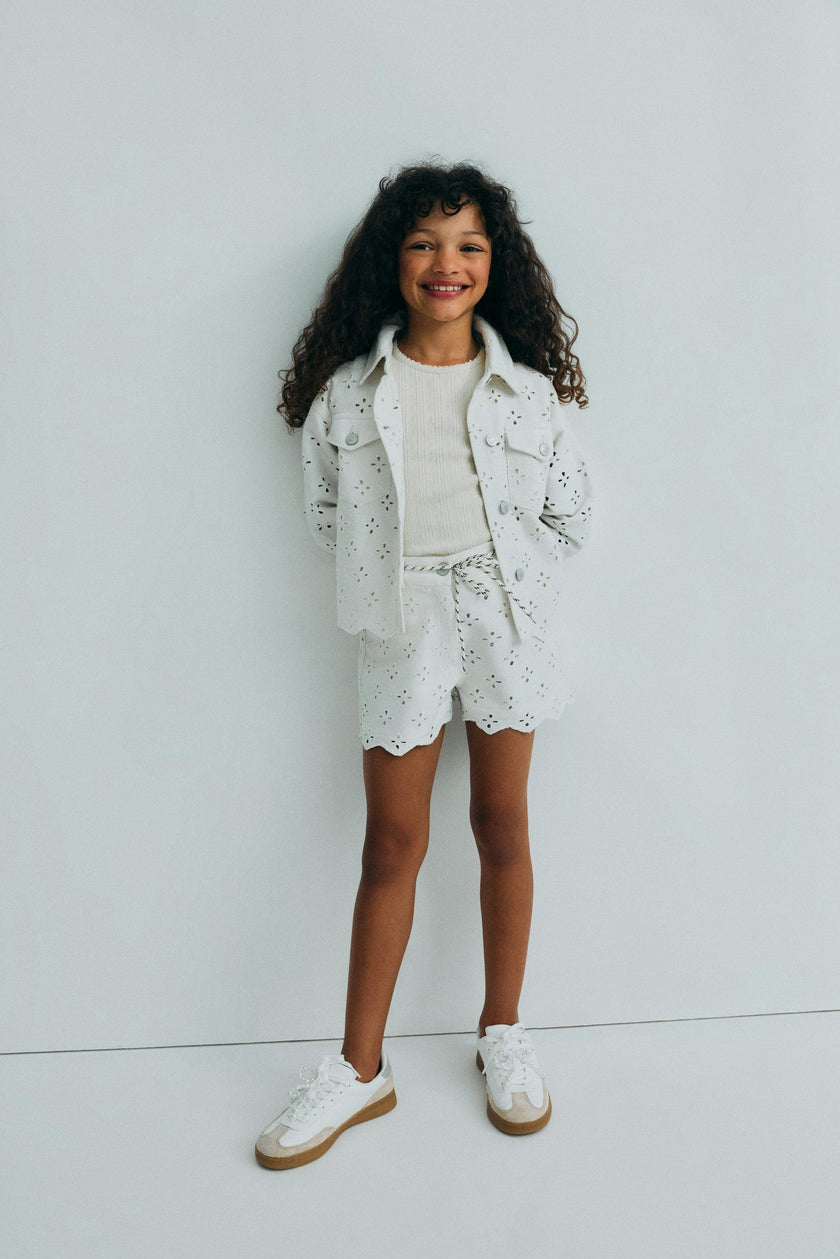 Camelia Short Pure Cloud Denim