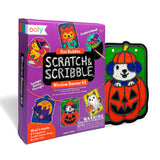 Scratch & Scribble Mini Window Banner Kit - Boo Buddies - 6 Cards