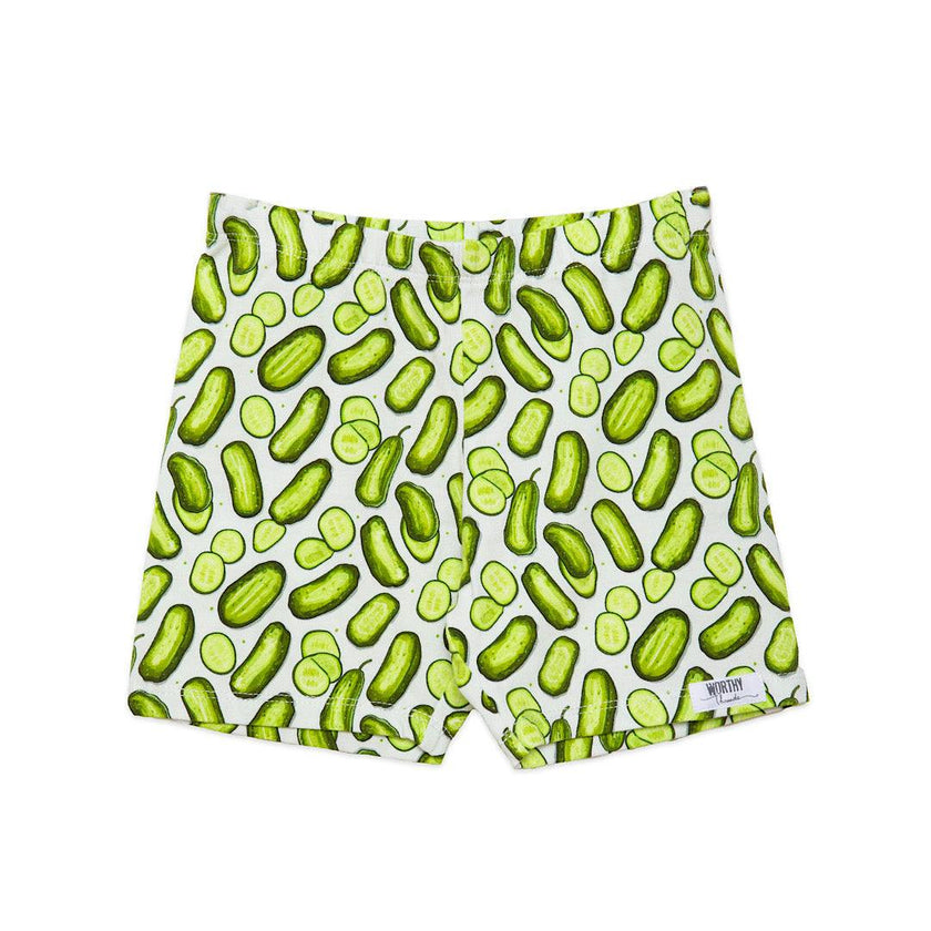 Biker Shorts in Pickles