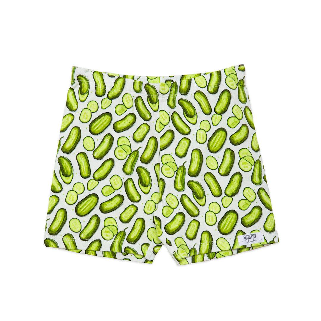 Biker Shorts in Pickles
