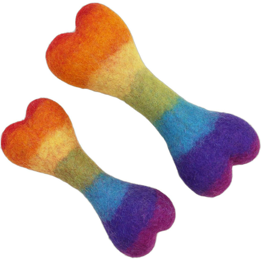 WOOL RAINBOW BONE, Multi