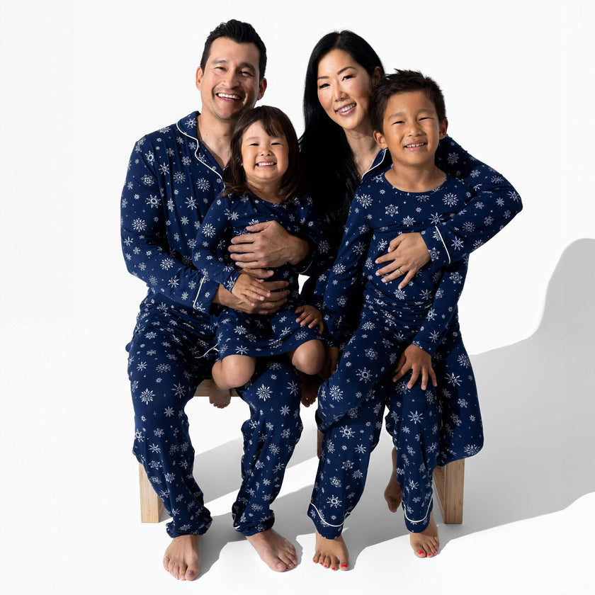 Snowflake Bamboo Women's Pajama Set