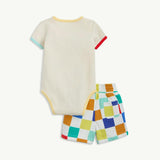 Magnetic Bodysuit with Shorts Set