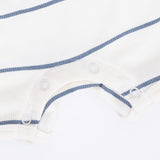 Vintage Stripe - Henley Shortie Romper
