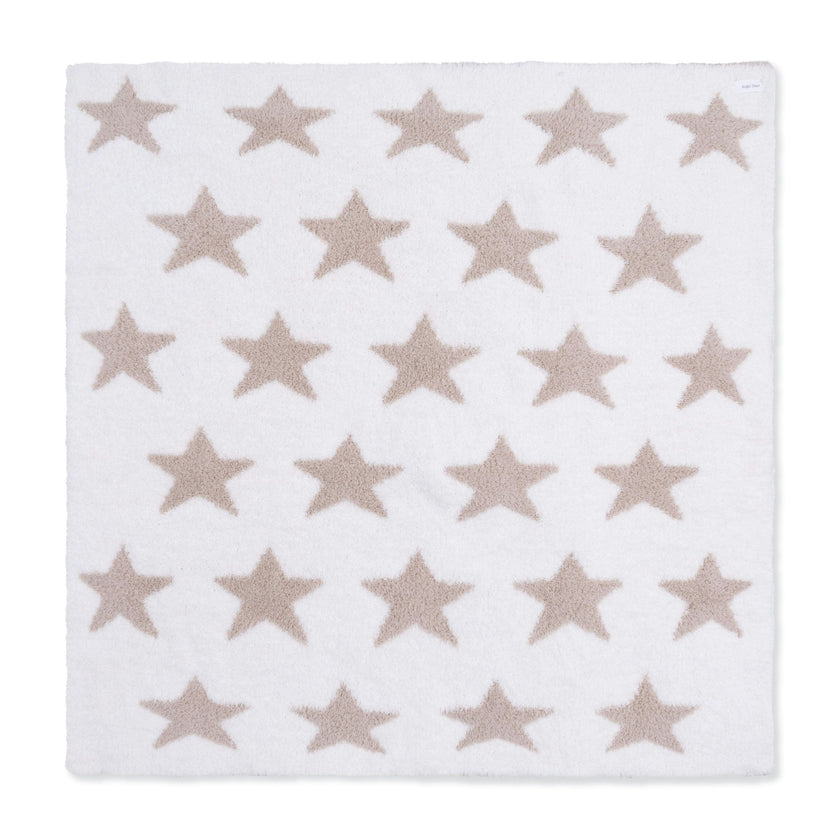 Chenille - Natural Star Blanket