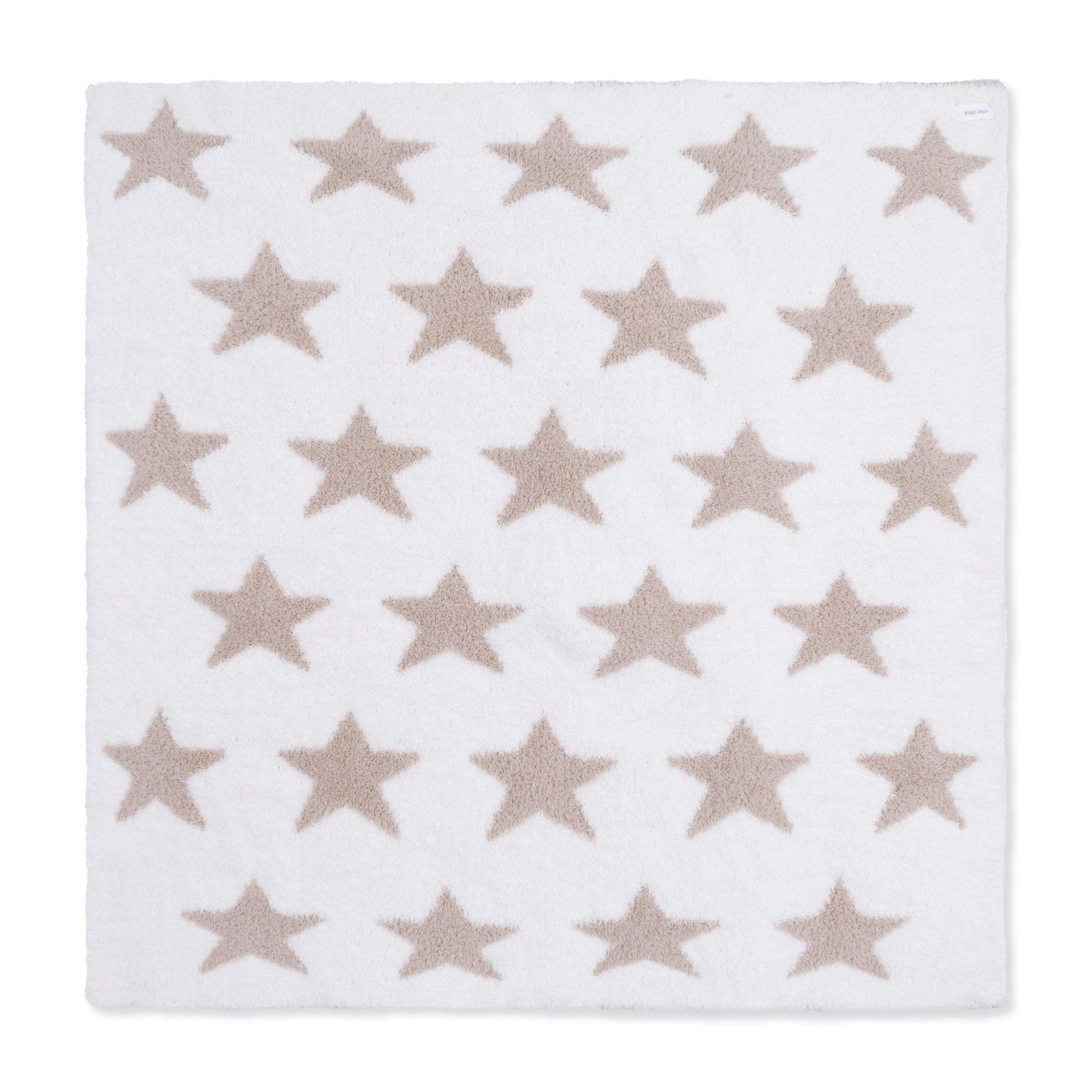 Chenille - Natural Star Blanket