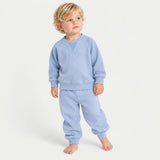 Sherpa Raglan Sweatshirt + Jogger Set