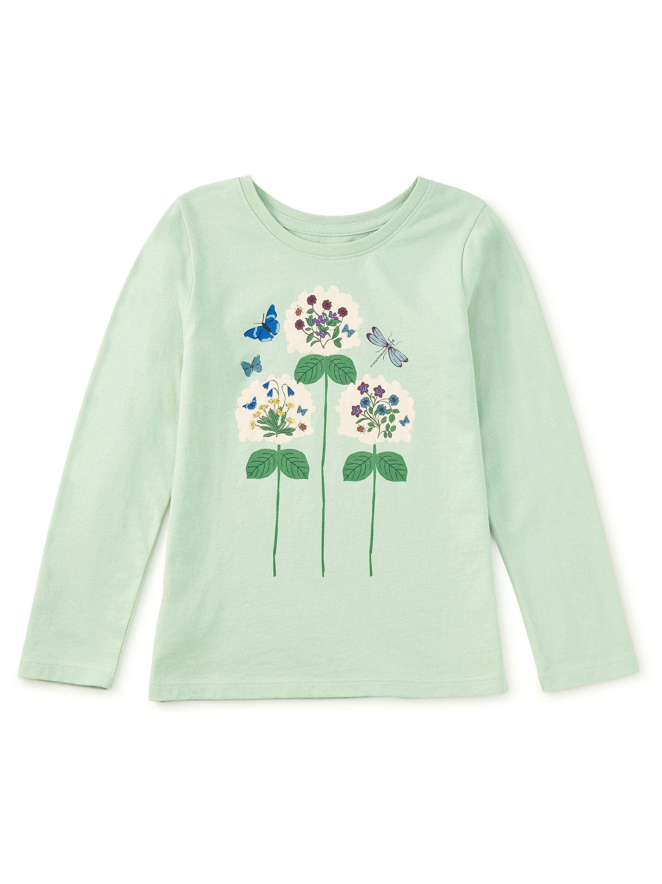 English Garden Graphic Tee, Mint Cream