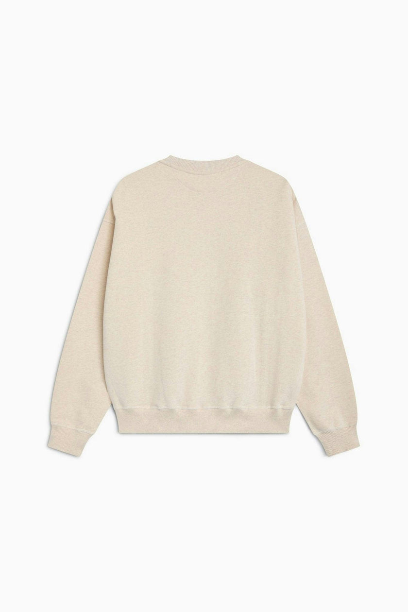 TNS Logo Woman Sweatshirt Whisper White Melange