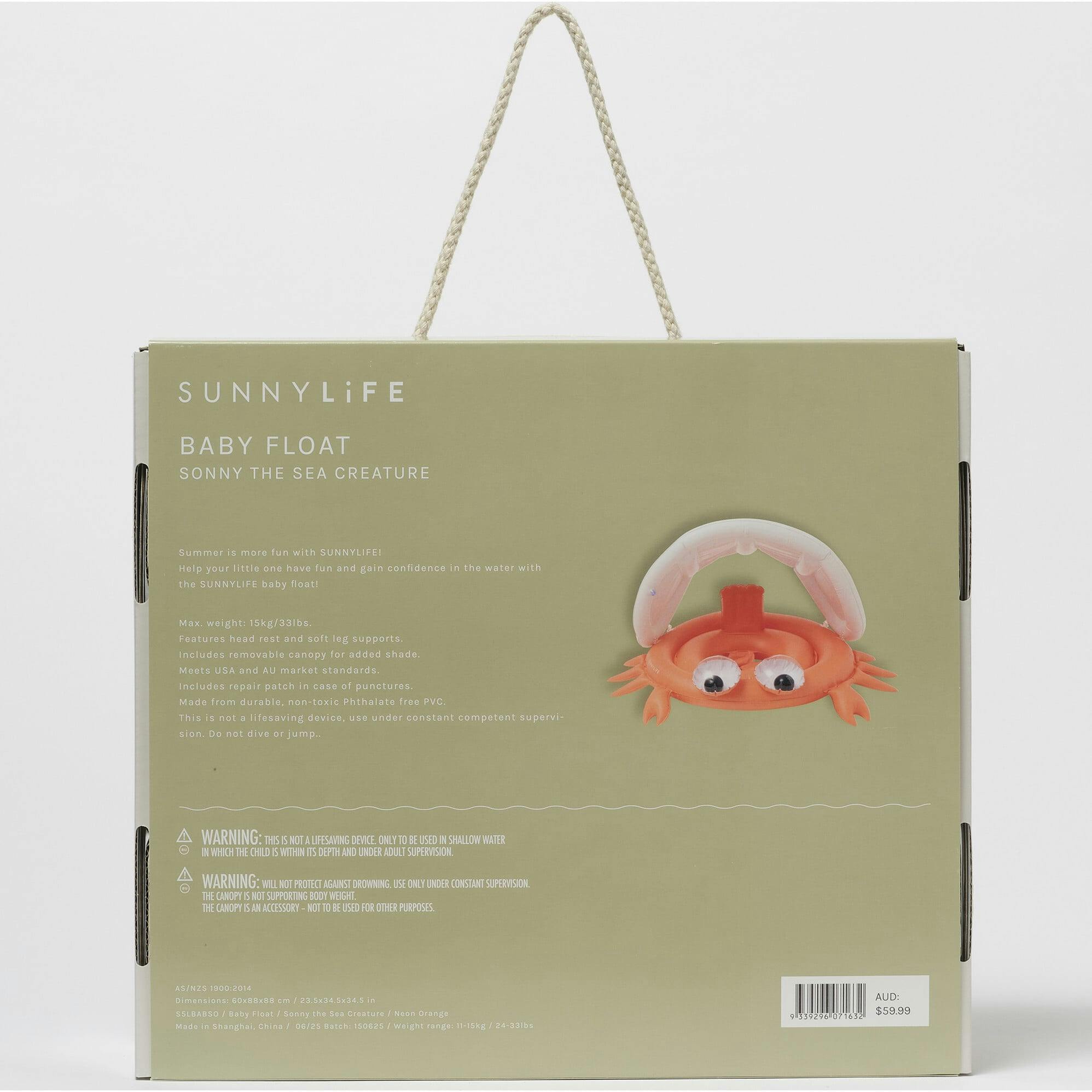 Baby Float: Sonny the Sea Creature